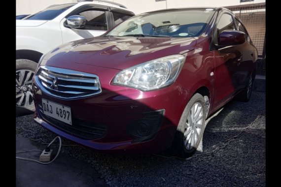 Red Mitsubishi Mirage G4 2018 Sedan for sale 