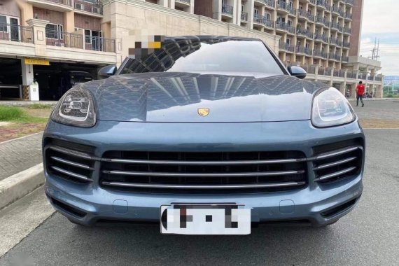 Sell Blue 2019 Porsche Cayenne in Quezon City