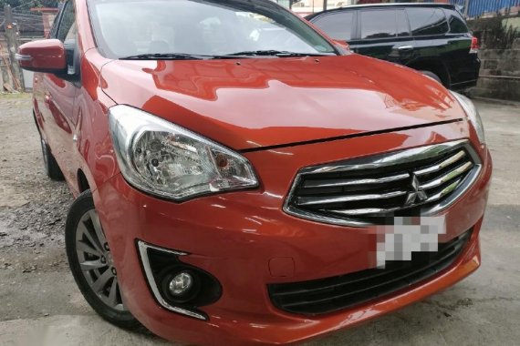 Orange Mitsubishi Mirage G4 2019 for sale in Quezon City