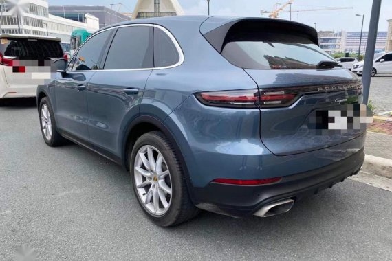 Sell Blue 2019 Porsche Cayenne in Quezon City