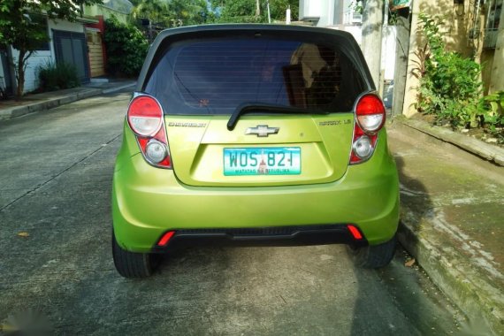 Selling Green Chevrolet Spark 2013 in Quezon