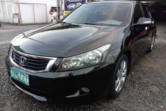 Selling Black Honda Accord 2008 in Pasay