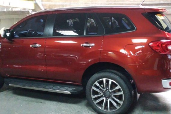 Selling Red Ford Everest 2020 in San Juan