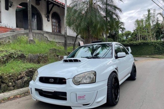 Pearl White Subaru Impreza 2003 for sale in Muntinlupa