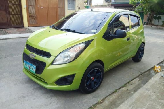 Selling Green Chevrolet Spark 2013 in Quezon