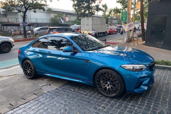 Blue BMW M2 2019 for sale