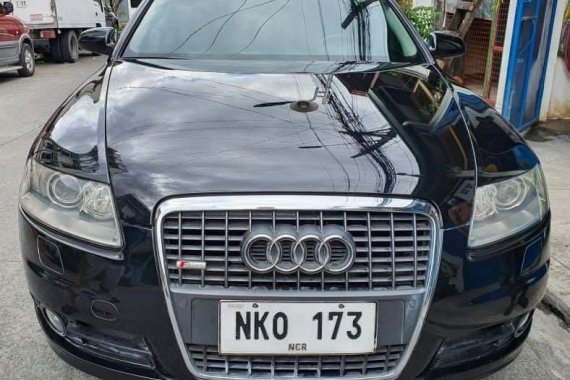 Black Audi A6 2009 for sale in Nasugbu