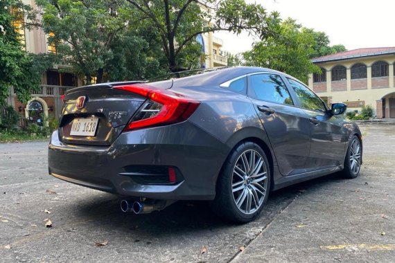 Grey Honda Civic 2016 for sale in Quezon City