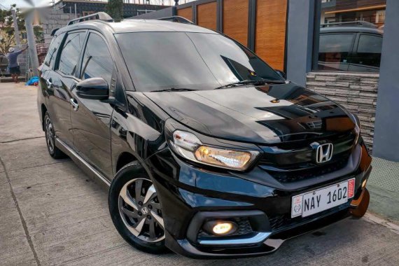 Black Honda Mobilio 2019 SUV for sale in Manila