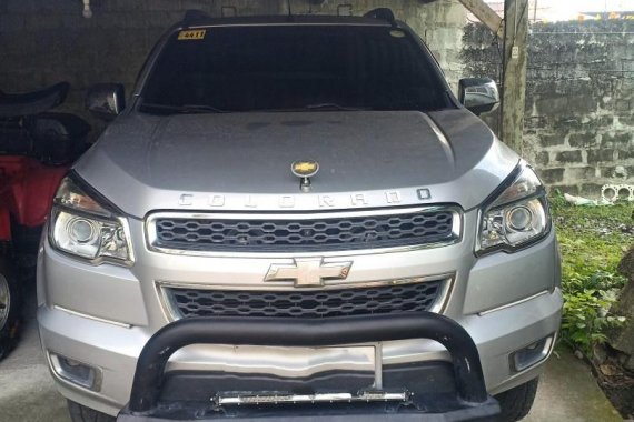 Silver Chevrolet Colorado 2014 for sale in Bacolod