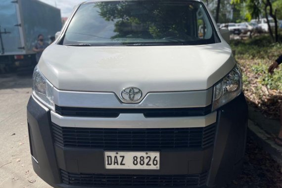 Sell White 2020 Toyota Hiace in Quezon City