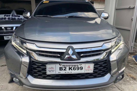 Silver Mitsubishi Montero Sport 2018 for sale in Automatic