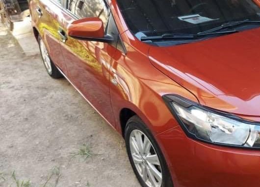 Orange Toyota Vios 2018 for sale 