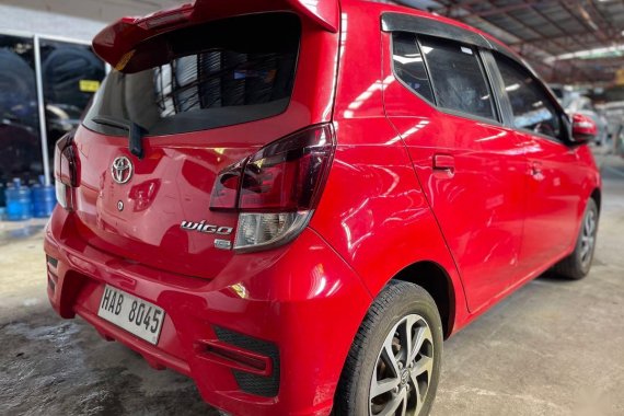 Red Toyota Wigo 2020 for sale in Quezon City