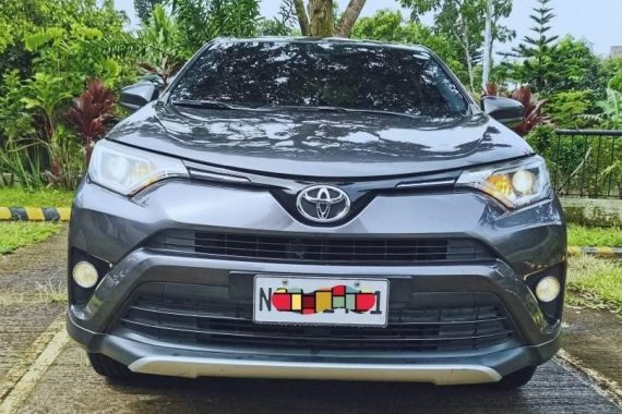 Grey Toyota Rav4 2016 for sale in Manila