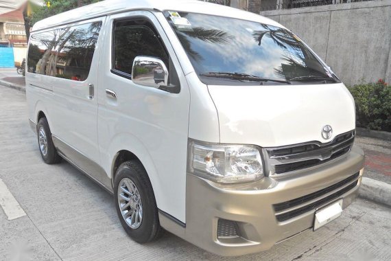 Sell Pearl White 2012 Toyota Grandia in Quezon City