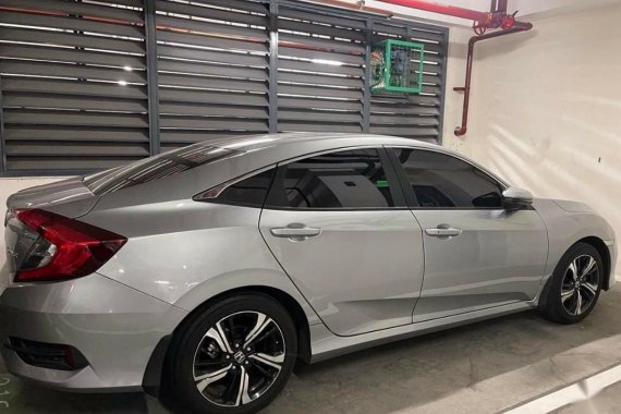 Silver Honda Civic 2018 for sale in Pulilan