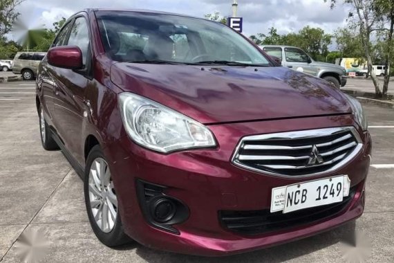 Purple Mitsubishi Mirage G4 2017 for sale in Lucena