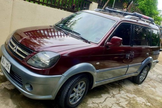 Red Mitsubishi Adventure 2013 for sale in Quezon 
