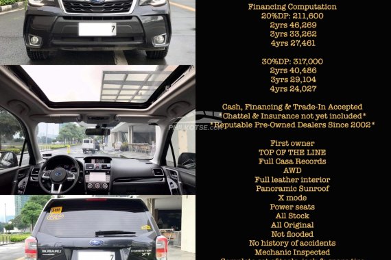 Very well maintained 2018 Subaru Forester XT Automatic Gas