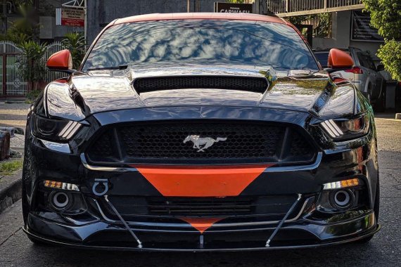 Black Ford Mustang 2017 for sale in Automatic