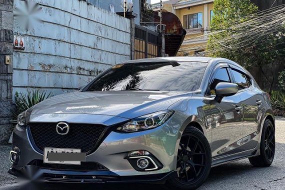 Silver Mazda 3 2015 for sale in Automatic