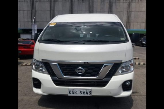 White Nissan Nv350 Urvan 2018 Van for sale in Caloocan