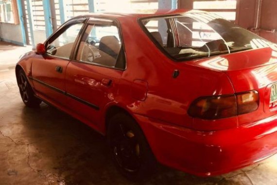 Red Honda Civic 1993 for sale in Antipolo