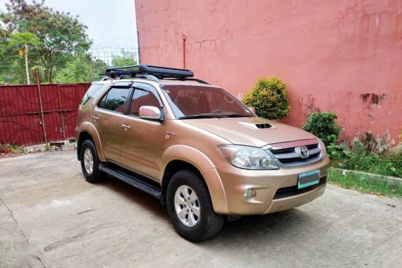 Beige Toyota Fortuner 2007 for sale in Marikina