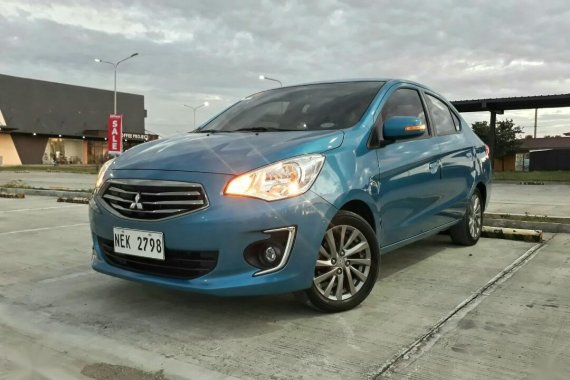 Selling Blue Mitsubishi Mirage G4 2019 in Gapan