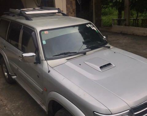 Silver Nissan Patrol 2003 for sale in Makati