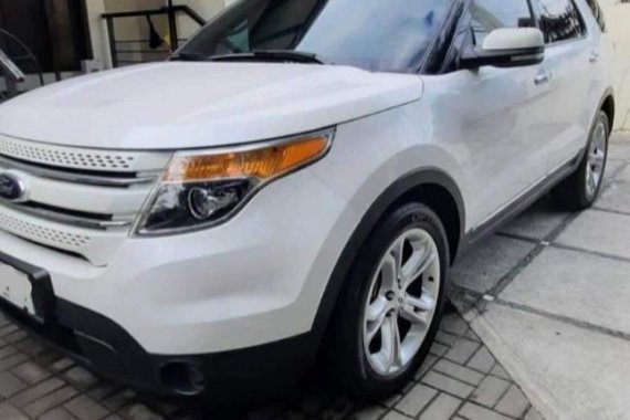 Sell White 2015 Ford Explorer in Parañaque