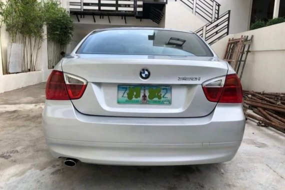 Silver BMW 320I 2006 for sale in Automatic
