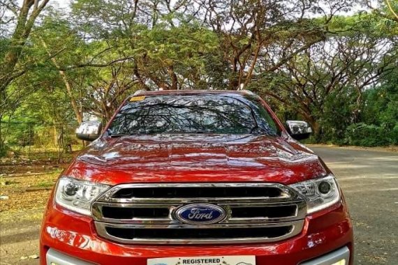 Selling Red Ford Everest 2019 in Las Piñas