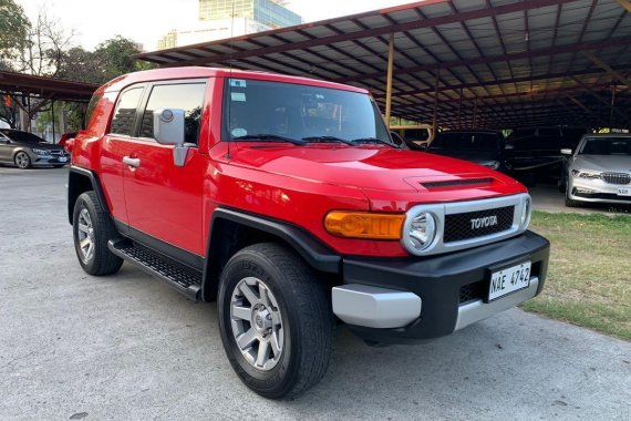 Red Toyota FJ Cruiser 2017 for sale in Pasig 