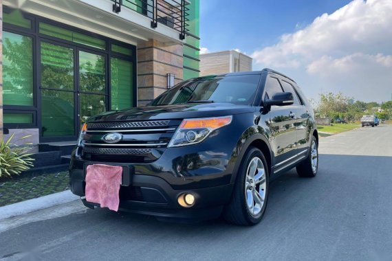 Black Ford Explorer 2015 for sale in Quezon