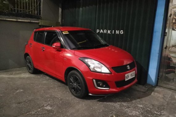 Selling Red Suzuki Swift 2016 in Parañaque