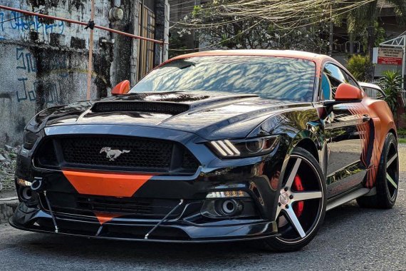 Black Ford Mustang 2017 for sale in Automatic