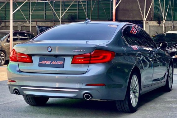 Grey BMW 520D 2018 for sale in Automatic