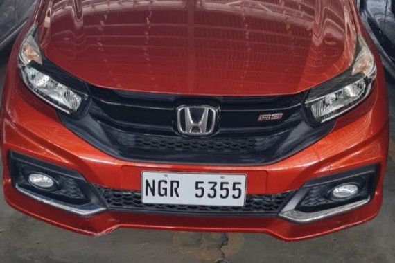 Selling Orange Honda Mobilio 2019 SUV in Pasig