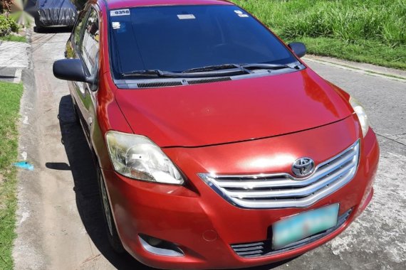 Selling Red Toyota Vios 2010 in Las Piñas