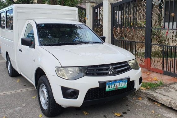 Sell White 2013 Mitsubishi L200 in Quezon City