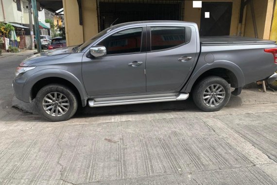 Sell Grey 2017 Mitsubishi Strada in Pasay