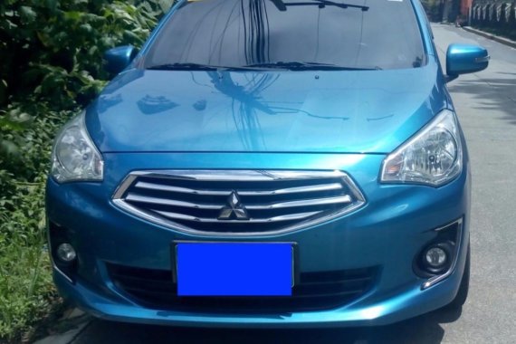 Blue Mitsubishi Mirage G4 2014 for sale in Baguio