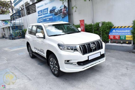 White Toyota Land Cruiser Prado 2022 for sale in Quezon