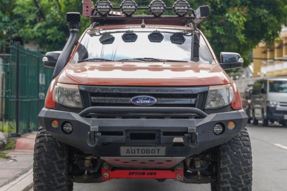 Orange Ford Ranger 2013 for sale in Parañaque