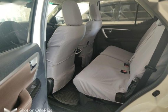 Pearl White Toyota Fortuner 2018 for sale in Automatic