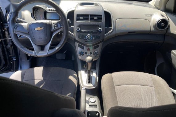 Black Chevrolet Sonic 2013 for sale in Automatic