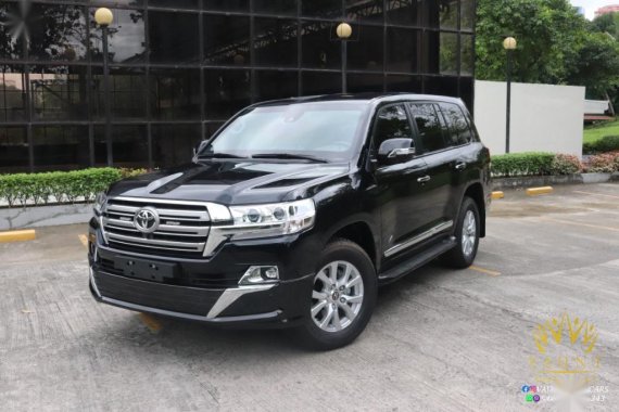 Selling Black Toyota Land Cruiser 2021 in Quezon