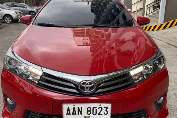 Selling Red Toyota Corolla Altis 2014 in Quezon